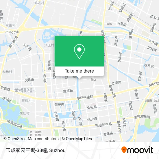 玉成家园三期-38幢 map