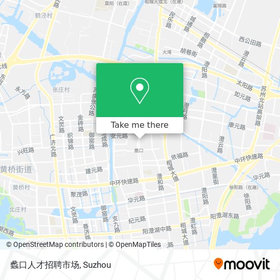 蠡口人才招聘市场 map
