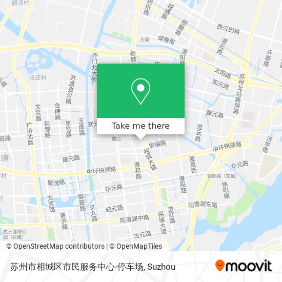 苏州市相城区市民服务中心-停车场 map
