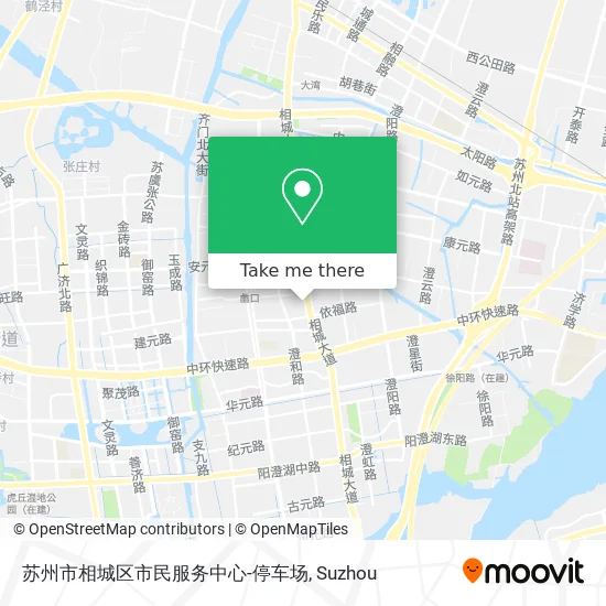 苏州市相城区市民服务中心-停车场 map