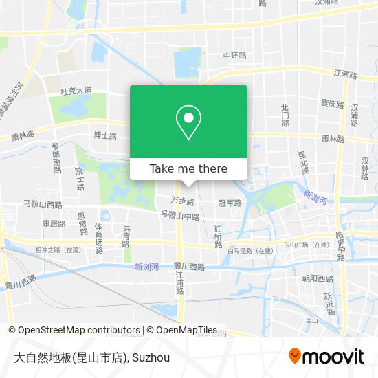 大自然地板(昆山市店) map