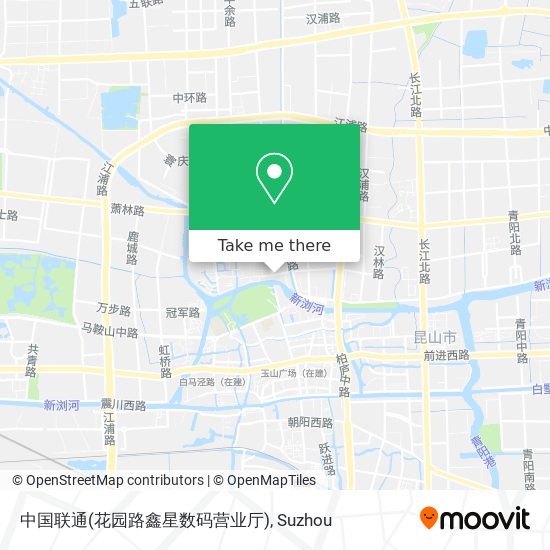 中国联通(花园路鑫星数码营业厅) map