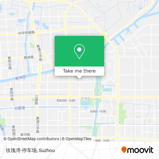 玫瑰湾-停车场 map