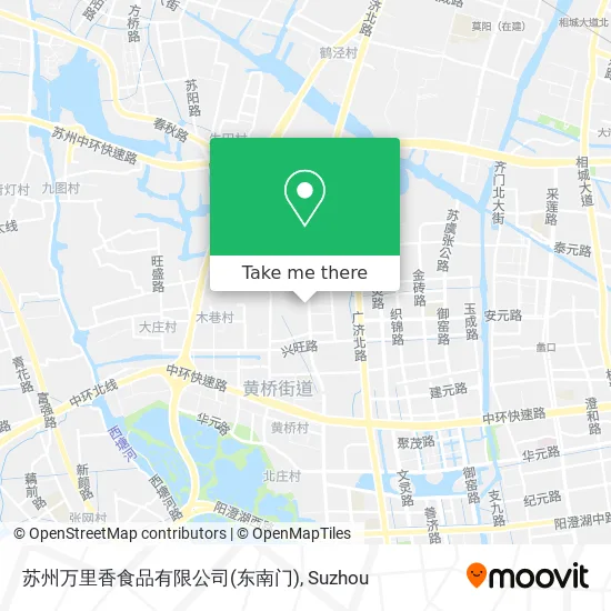 苏州万里香食品有限公司(东南门) map