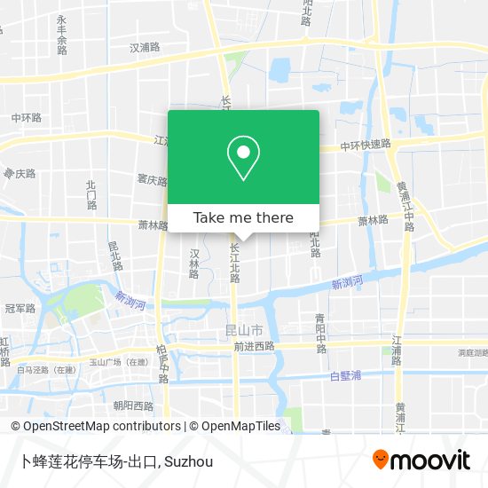 卜蜂莲花停车场-出口 map