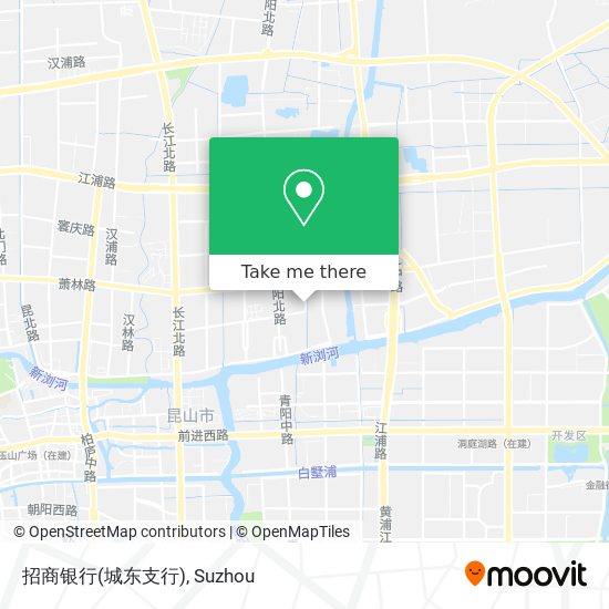 招商银行(城东支行) map