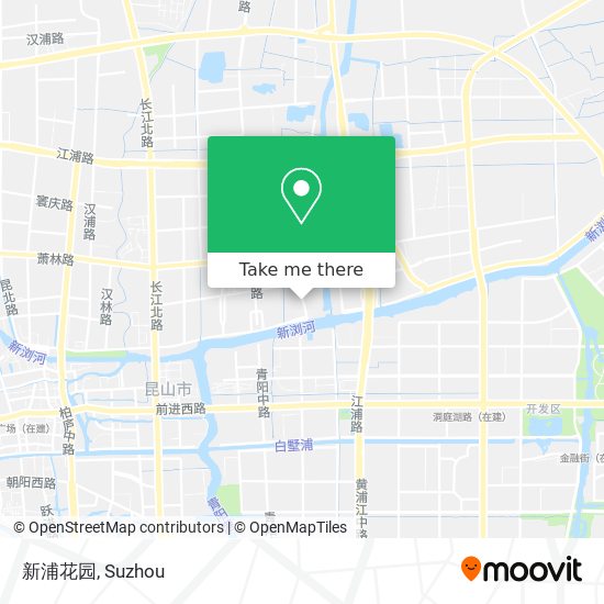 新浦花园 map