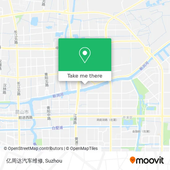 亿周达汽车维修 map