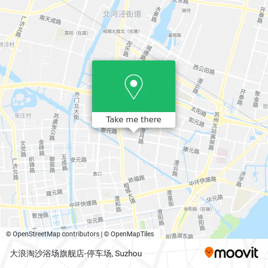 大浪淘沙浴场旗舰店-停车场 map