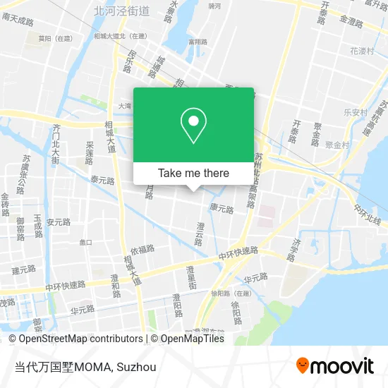 当代万国墅MOMA map