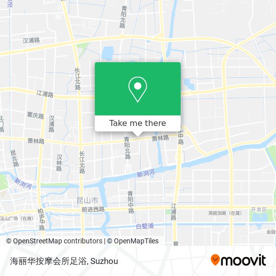 海丽华按摩会所足浴 map