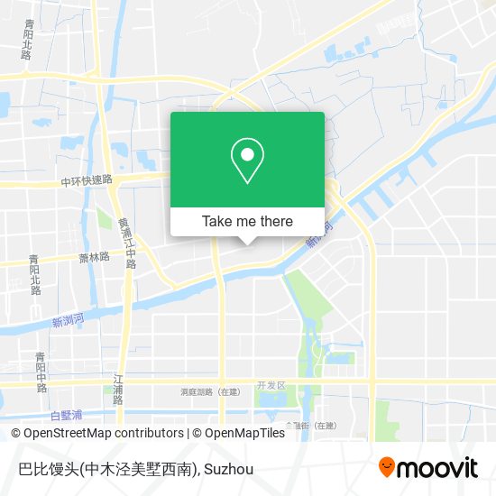 巴比馒头(中木泾美墅西南) map