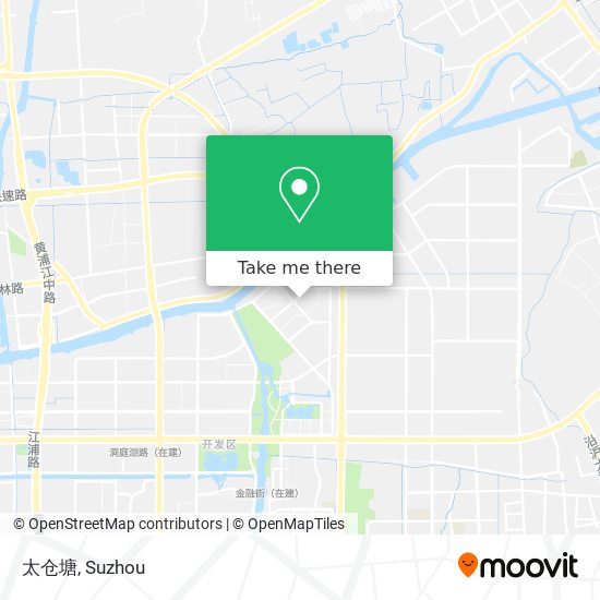 太仓塘 map