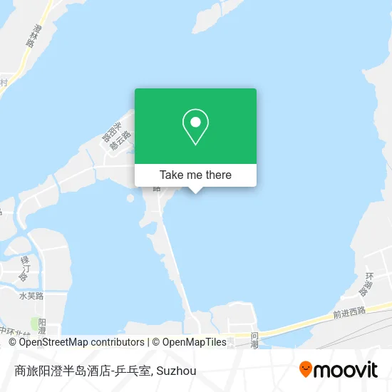 商旅阳澄半岛酒店-乒乓室 map