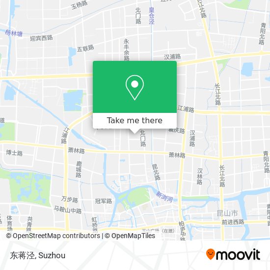东蒋泾 map