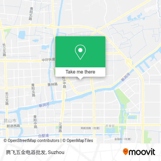 腾飞五金电器批发 map