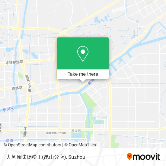 大舅原味汤粉王(昆山分店) map