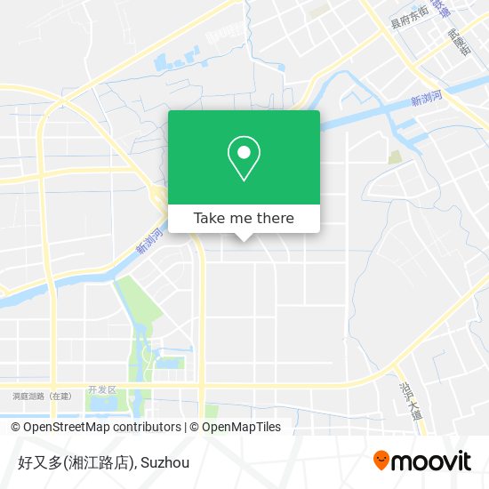 好又多(湘江路店) map
