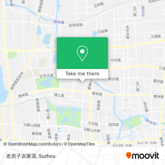 老房子农家菜 map