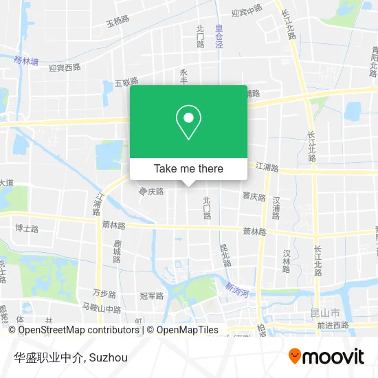 华盛职业中介 map