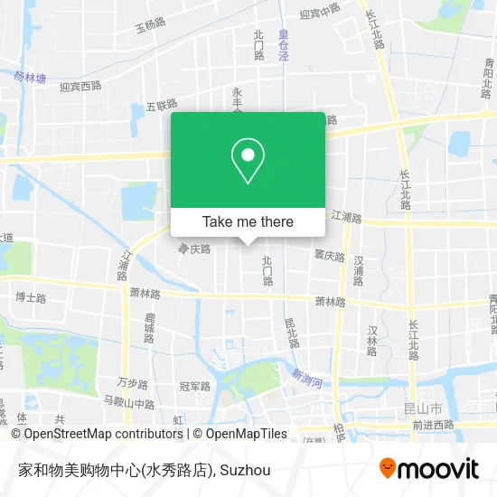 家和物美购物中心(水秀路店) map