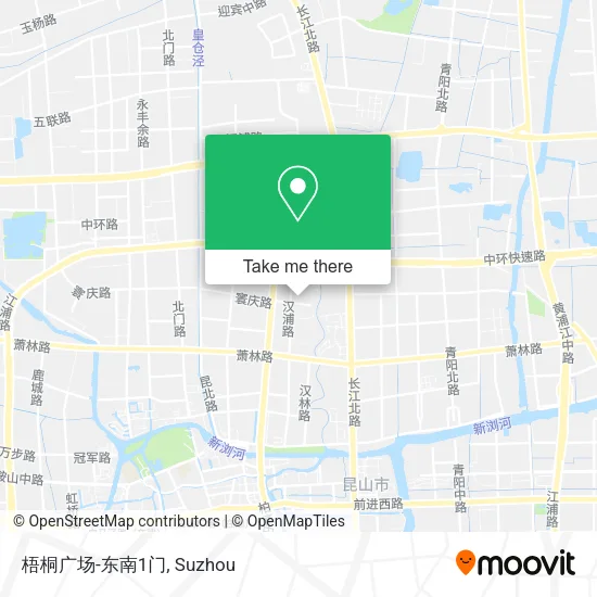 梧桐广场-东南1门 map