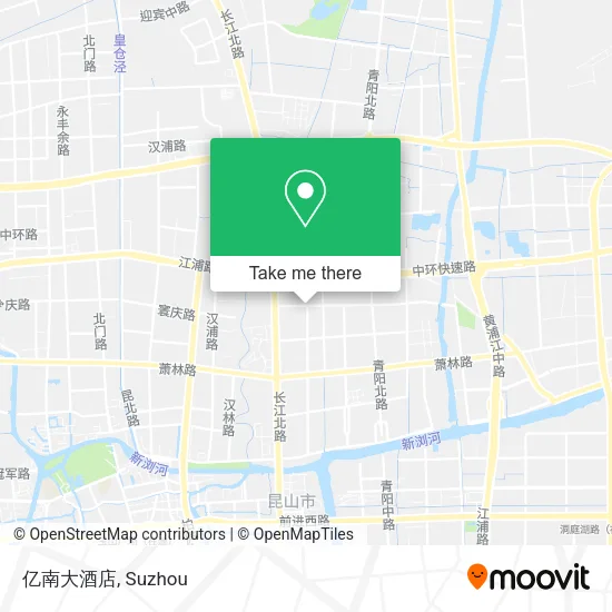 亿南大酒店 map