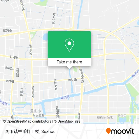 周市镇中乐打工楼 map