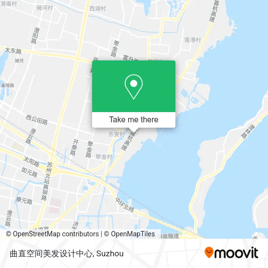 曲直空间美发设计中心 map