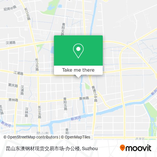 昆山东澳钢材现货交易市场-办公楼 map