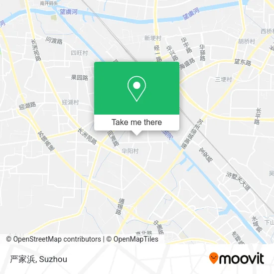 严家浜 map