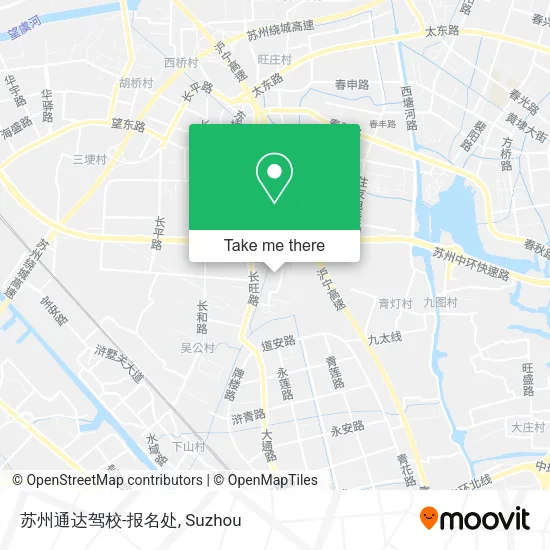 苏州通达驾校-报名处 map