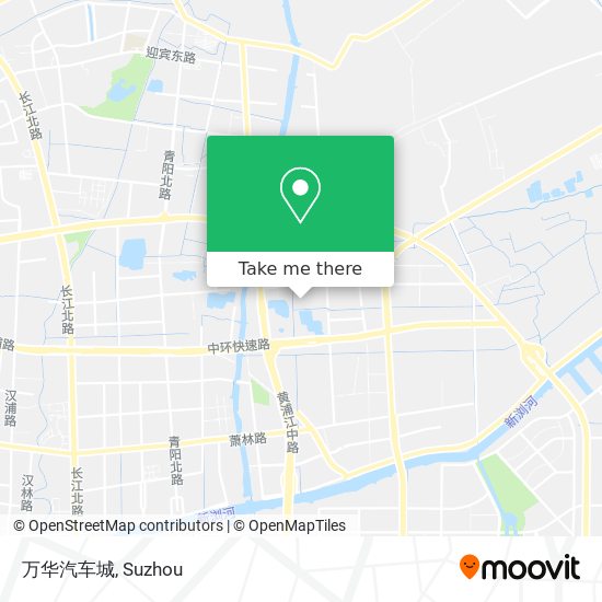 万华汽车城 map