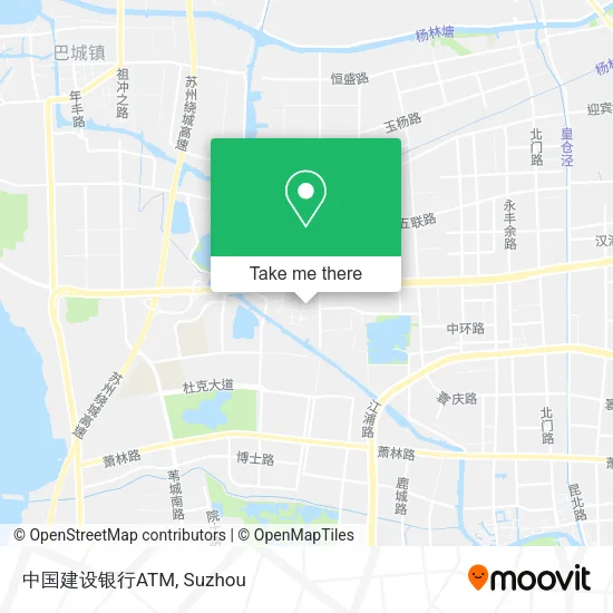 中国建设银行ATM map