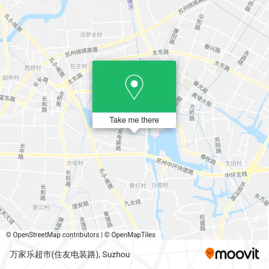 万家乐超市(住友电装路) map