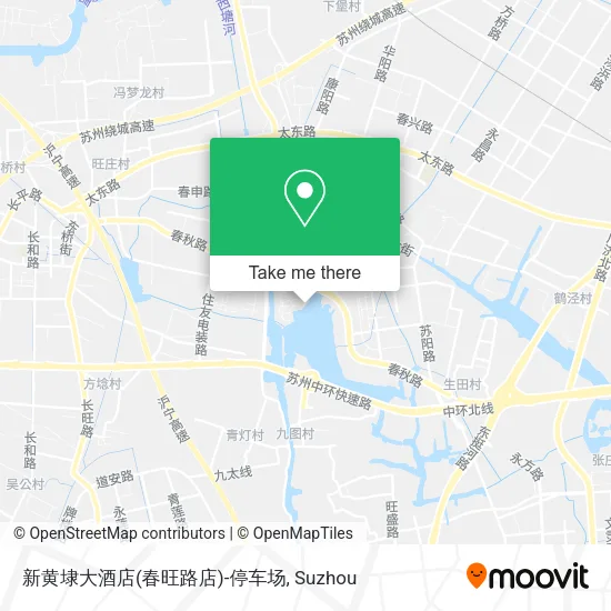 新黄埭大酒店(春旺路店)-停车场 map