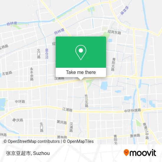 张京亚超市 map