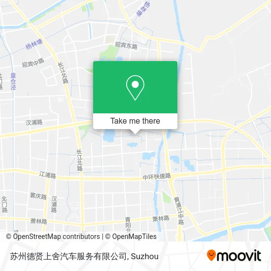 苏州德贤上舍汽车服务有限公司 map