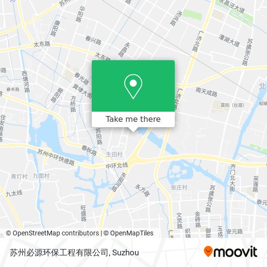 苏州必源环保工程有限公司 map