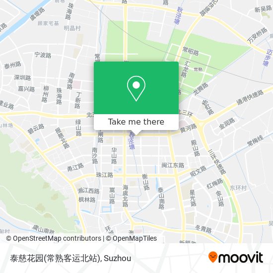 泰慈花园(常熟客运北站) map