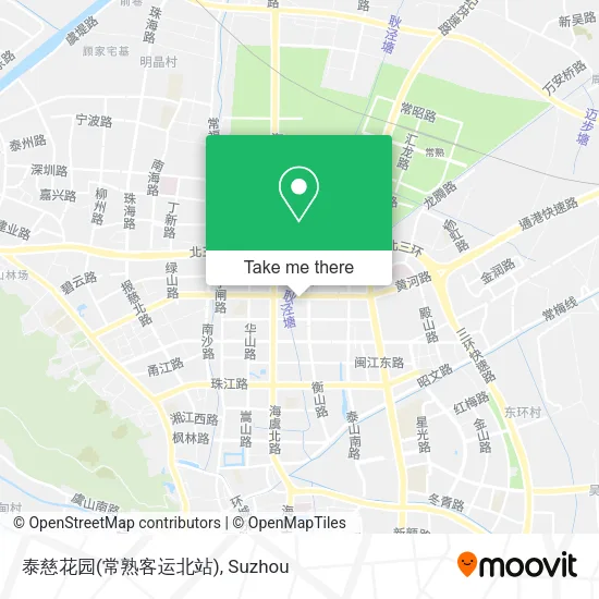 泰慈花园(常熟客运北站) map