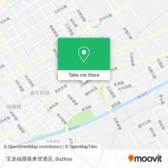 宝龙福朋喜来登酒店 map