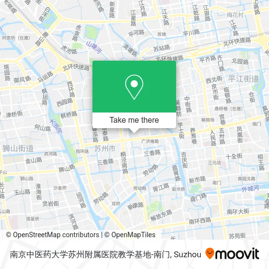 南京中医药大学苏州附属医院教学基地-南门 map