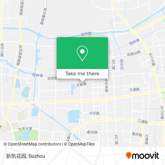 新凯花园 map