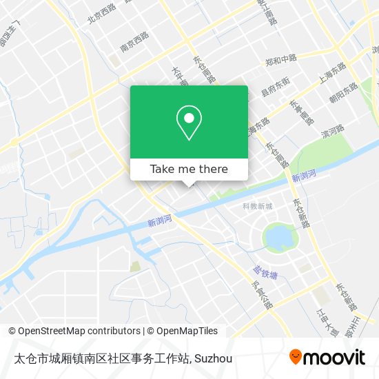 太仓市城厢镇南区社区事务工作站 map