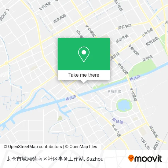 太仓市城厢镇南区社区事务工作站 map