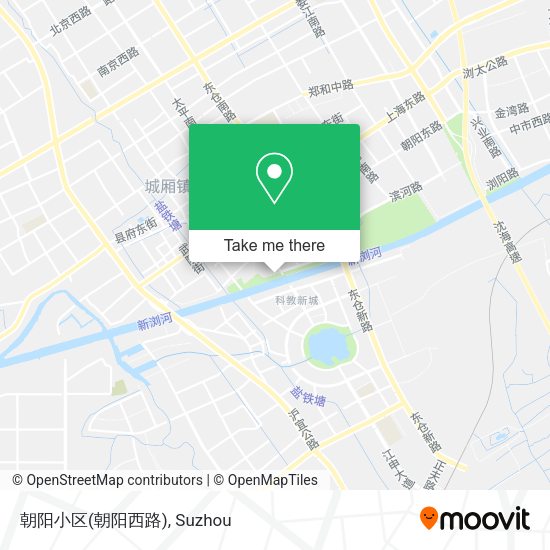 朝阳小区(朝阳西路) map