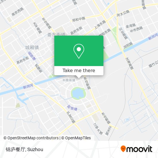 锦庐餐厅 map