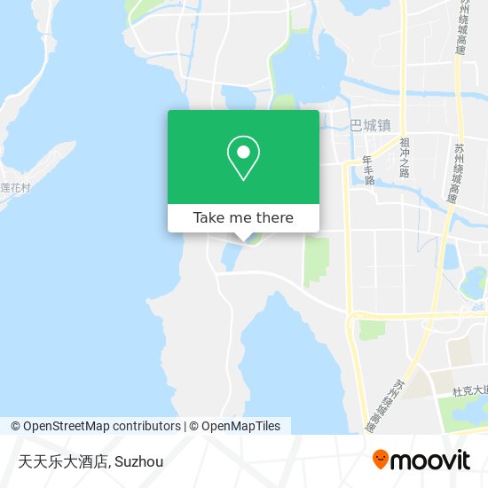 天天乐大酒店 map