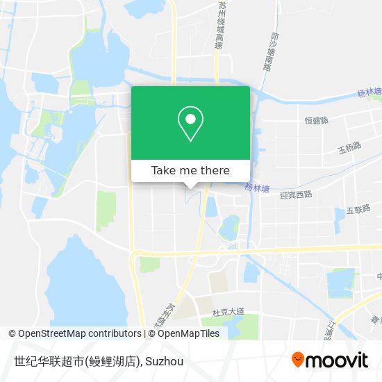 世纪华联超市(鳗鲤湖店) map